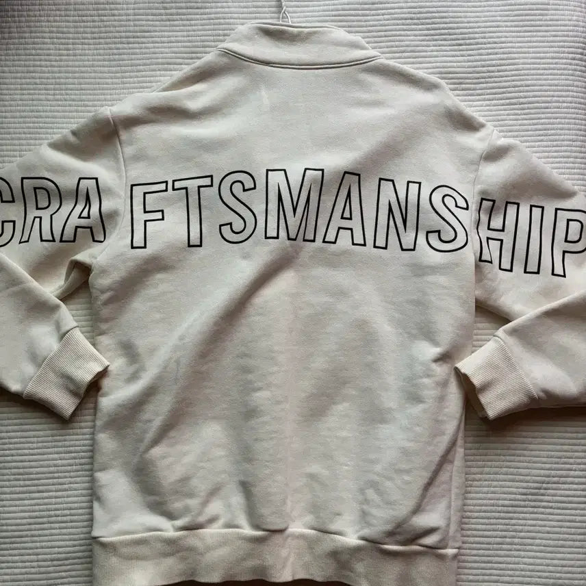 [BUNJANG] Jeep Printing Half Zip-Up Sweatshirt / 지프 Jeep 프린팅 하프 집업