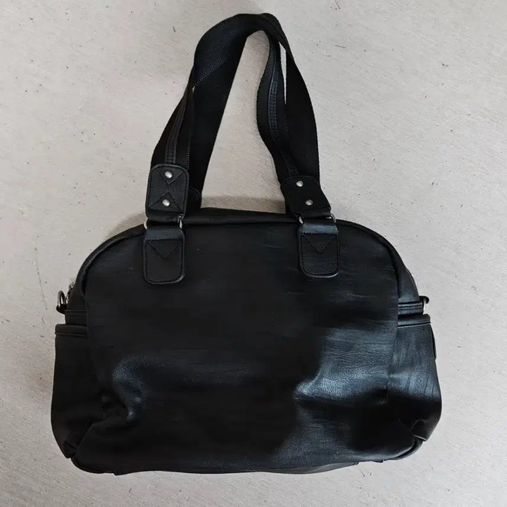 [BUNJANG] Converse Black Leather Tote Shoulder Bag / 컨버스 블랙 토트백 숄더백 가방/빈티지 00&