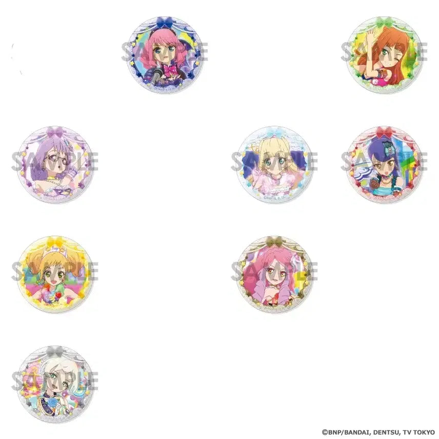 [BUNJANG] Aikatsu! Ai Stars! Stage Can Badge Split Set / [오늘까지/공구] 아이카츠 아이엠스타 스타즈 스테이지 캔뱃지 소분