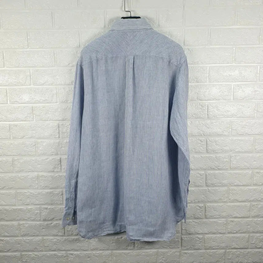 [BUNJANG] Tommy Hilfiger Striped Linen Shirt Men&