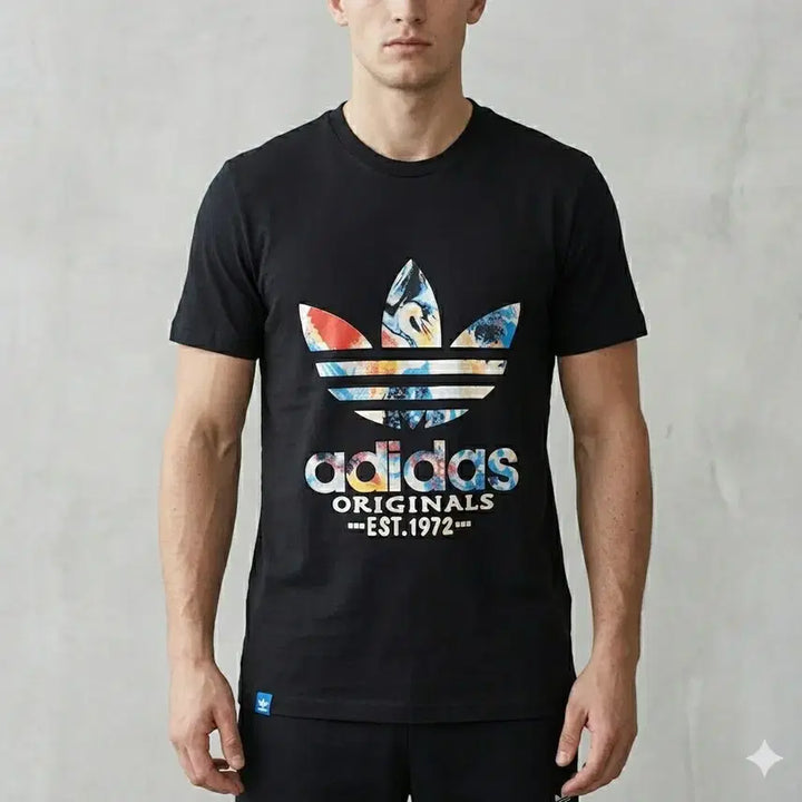 [BUNJANG] Adidas Round Neck T-Shirt / [100]아디다스 반팔 라운드티