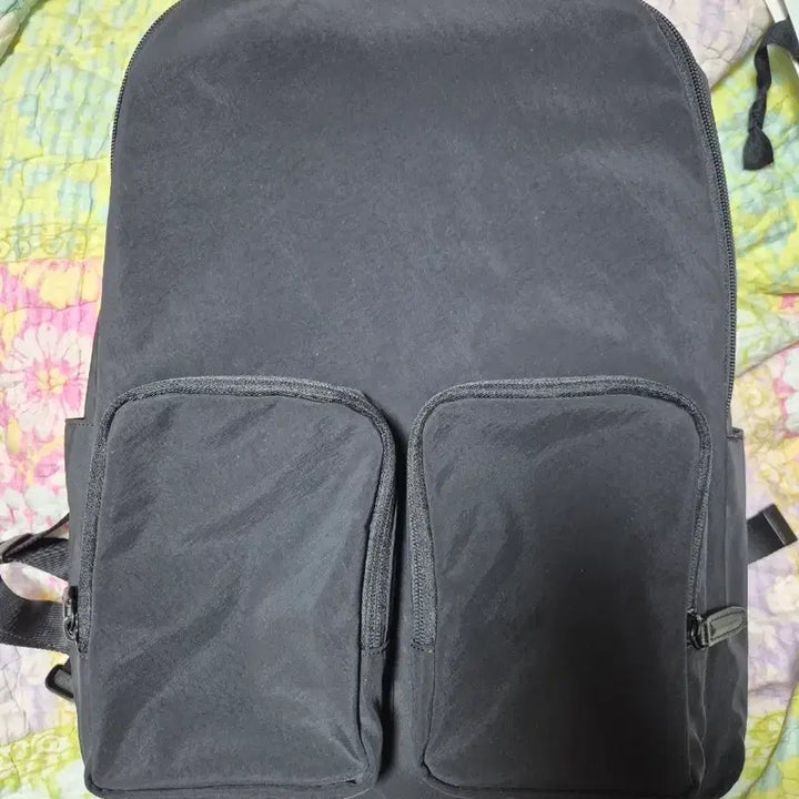 [BUNJANG] JILLSTUART Mateo Pocket Backpack Black Nylon / 질스튜어트 마테오 포켓 백팩 블랙 판매합니다