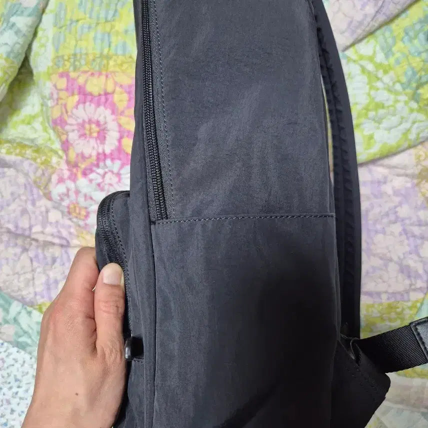 [BUNJANG] JILLSTUART Mateo Pocket Backpack Black Nylon / 질스튜어트 마테오 포켓 백팩 블랙 판매합니다