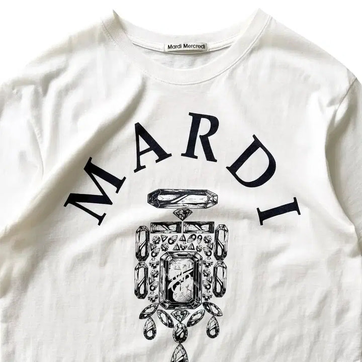[BUNJANG] Mardi Mercredi MARDI Jewel T-Shirt / Mardi Mercredi MARDI Jewel T-Shirt