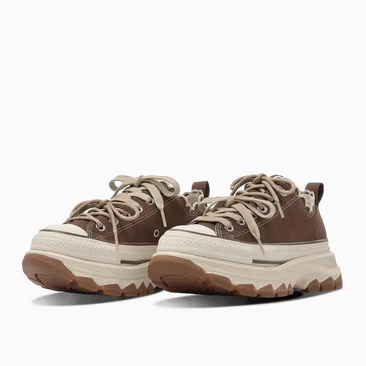 [BUNJANG] Converse Trackwave Brown Shoes / 컨버스 트랙웨이브 브라운 230