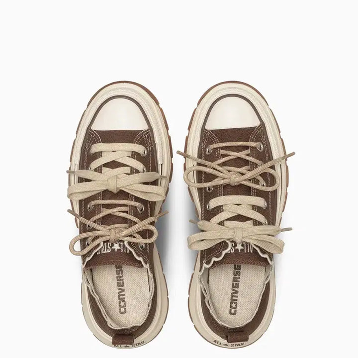 [BUNJANG] Converse Trackwave Brown Shoes / 컨버스 트랙웨이브 브라운 230