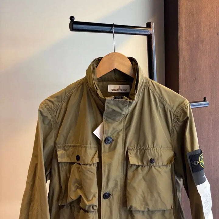 [BUNJANG] Stone Island Microfiber Jacket M / 16915 - 스톤아일랜드 마이크로랩스 자켓