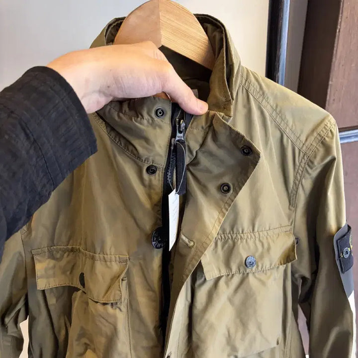 [BUNJANG] Stone Island Microfiber Jacket M / 16915 - 스톤아일랜드 마이크로랩스 자켓