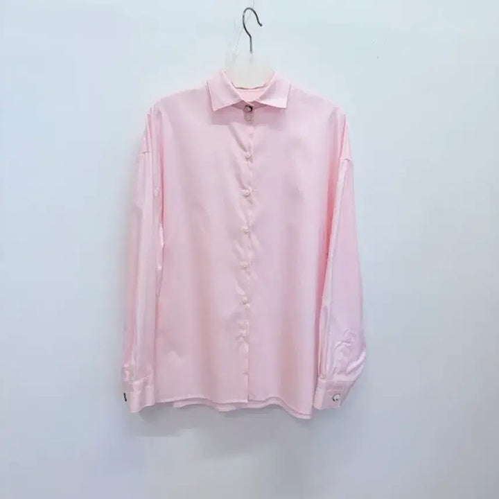 [BUNJANG] Soni Sayi Object Pink Shirt / 쏘니세이 오브제 핑크셔츠