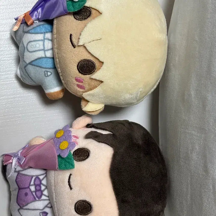 [BUNJANG] Detective Conan 30th Anniversary Akira Anto, Ryuji Isaka Plush Keychain / 코난 30주년 안기준, 이상길 인형 키링