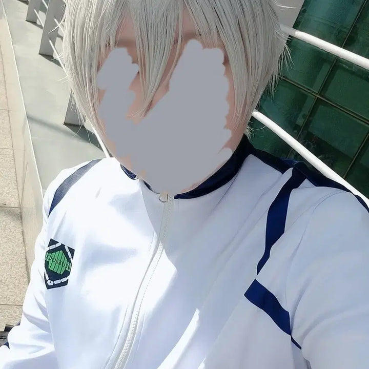 [BUNJANG] Blue Lock Nagi Seishiro Common Training Full Set (Wig + Costume + Shoes) / 현물/바로배송)블루록 나기 공통 트레이닝 풀셋(가발+의상+신발