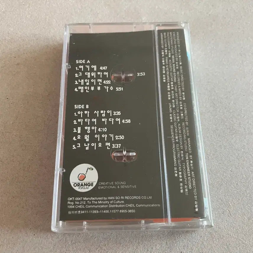 [BUNJANG] No Searchers Unsealed Cassette Tape / 노찾사 미개봉 카세트테이프
