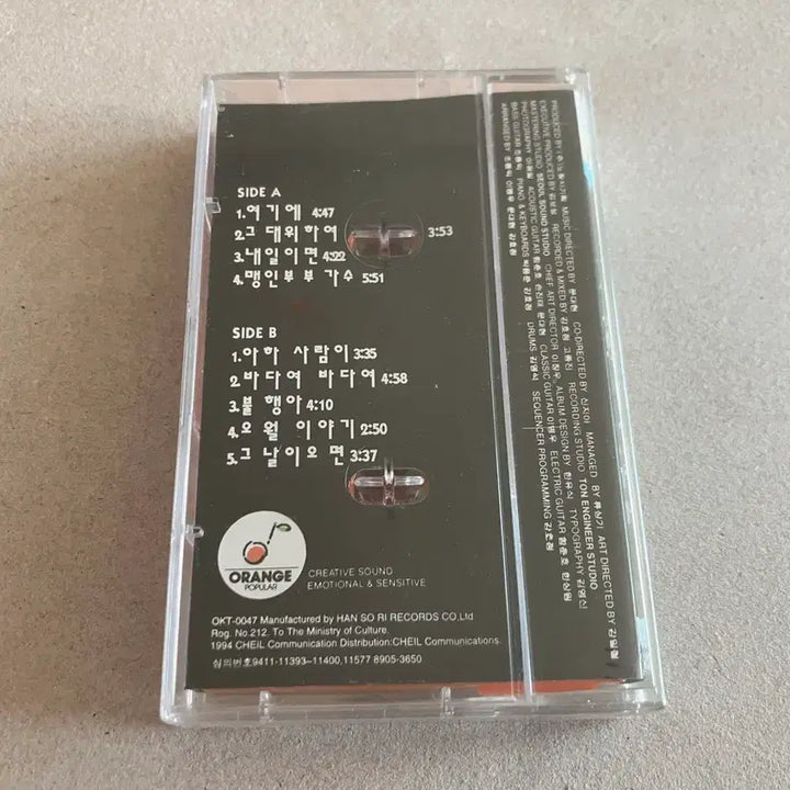 [BUNJANG] No Searchers Unsealed Cassette Tape / 노찾사 미개봉 카세트테이프