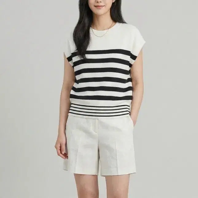 [BUNJANG] La Fière Drop Shoulder Knit Vest / [55]라삐아프 드롭숄더 니트 베스트