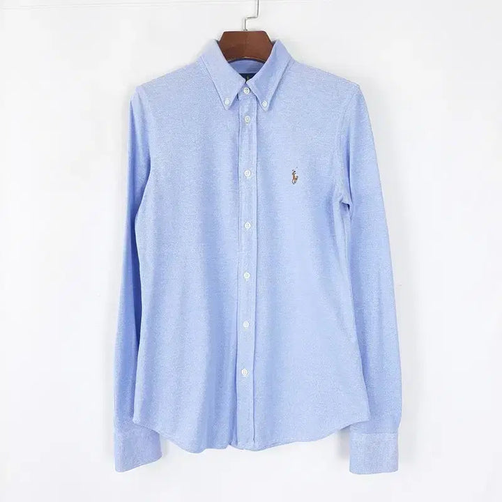 [BUNJANG] Ralph Lauren Knit Oxford Shirt - Size M / 랄프로렌 니트옥스포드 셔츠 M