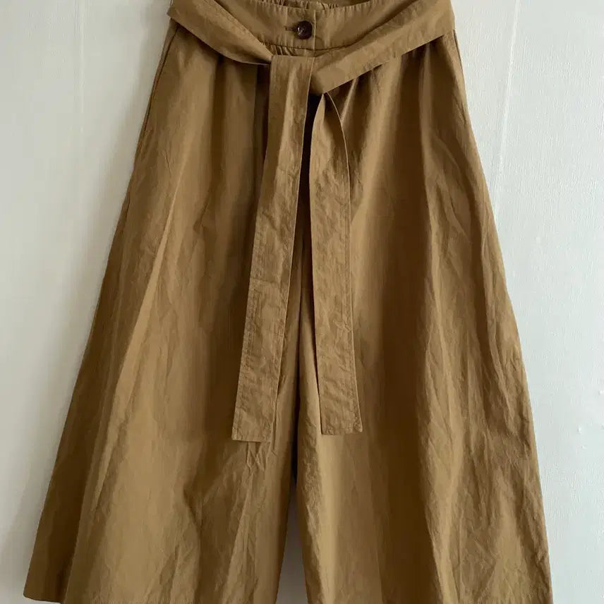 [BUNJANG] Atelier Vanessa Bruno Cotton Wide Culottes Pants / 아떼바네사브루노 코튼 와이드 큐롯 팬츠