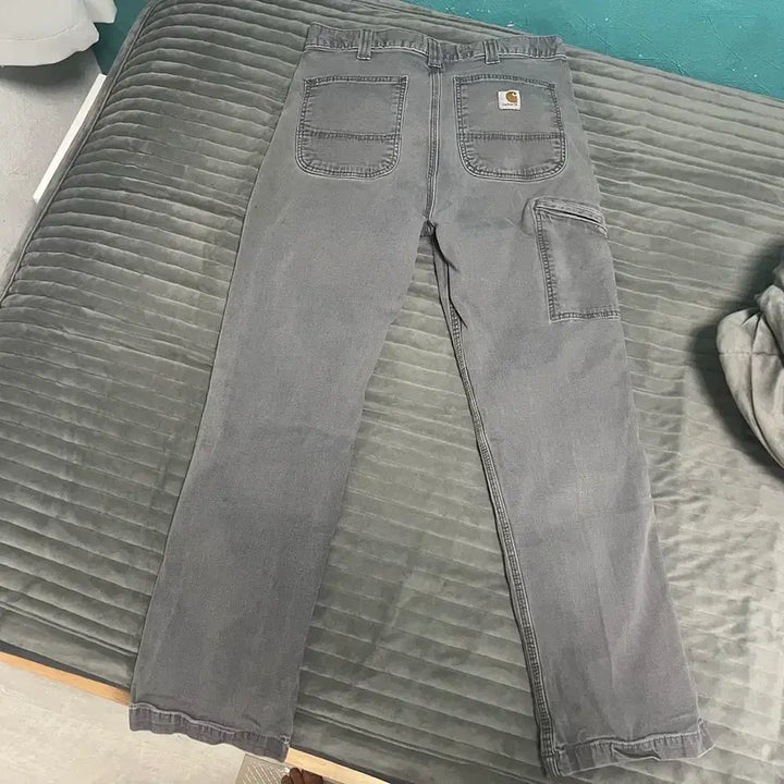 [BUNJANG] Carhartt Grey Denim Work Pants / 칼하트 그레이 데님 워크팬츠