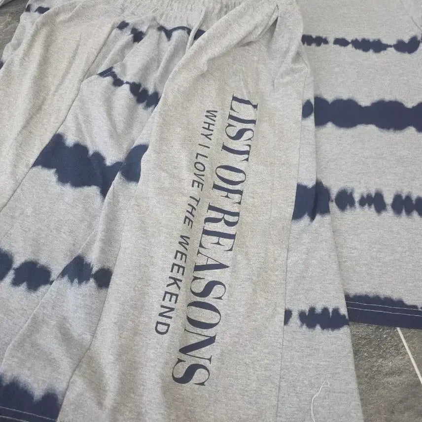 [BUNJANG] Tie-Dye Short Sleeve T-Shirt and Shorts Set / 타이다이 반팔티 반바지 세트