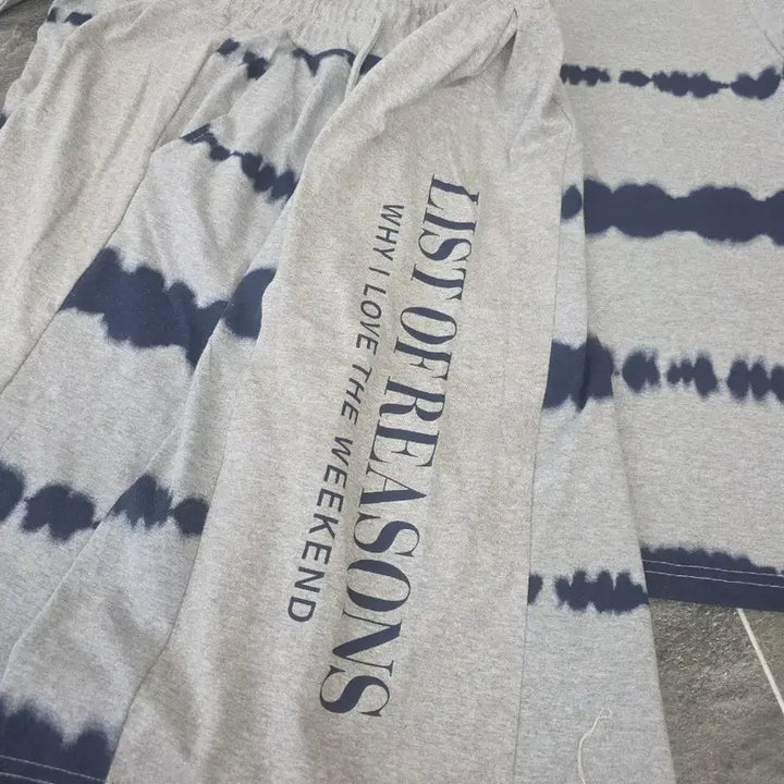 [BUNJANG] Tie-Dye Short Sleeve T-Shirt and Shorts Set / 타이다이 반팔티 반바지 세트