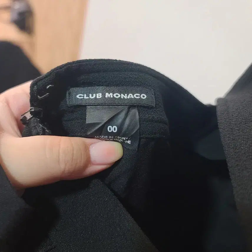 [BUNJANG] Club Monaco Black Bustier Jumpsuit Wide Pants / 클럽 모나코 블랙 뷔스티에 점프수트 와이드팬츠
