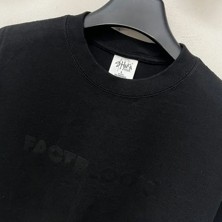 [BUNJANG] Shaka Wear Fact Block T-Shirt L / 샤카웨어 팩트블록 반팔티 L