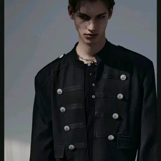 [BUNJANG] HELET Napoleon Jacket Black M / HELET 헬렛 나폴레옹 자켓 M