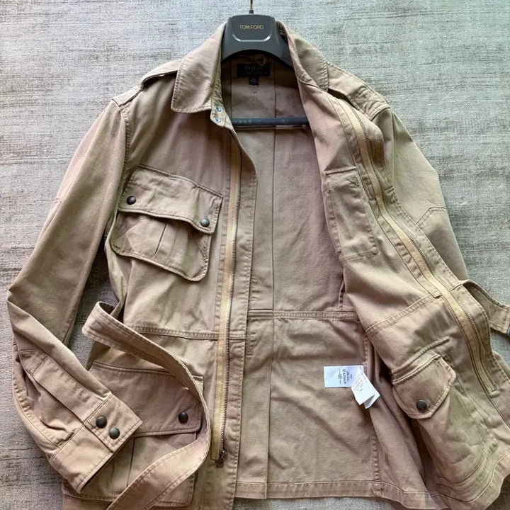 [BUNJANG] Polo Ralph Lauren M42 Paratrooper Belted Field Jacket / 폴로 랄프로렌 신형탭 복각 M42 파라트루퍼 공수부대 벨티드 야상