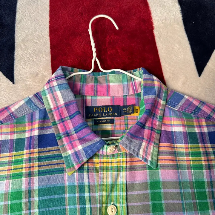 [BUNJANG] Polo Ralph Lauren Multicolor Check Shirt XXL / 폴로랄프로렌/멀티컬러체크셔츠/XXL사이즈 판매합니다.