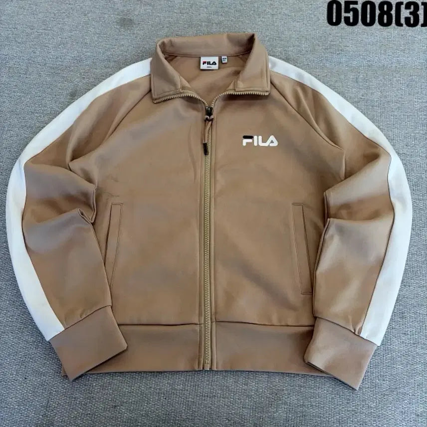 [BUNJANG] FILA Track Jacket Beige Women&