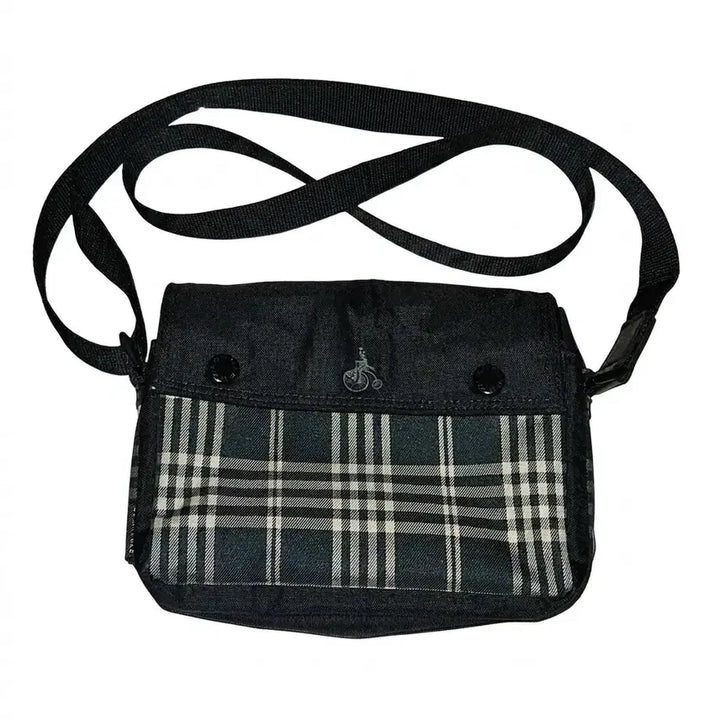 [BUNJANG] Beanpole Check Mini Crossbody Bag / 빈폴 체크무늬 미니 크로스백/빈티지 가방