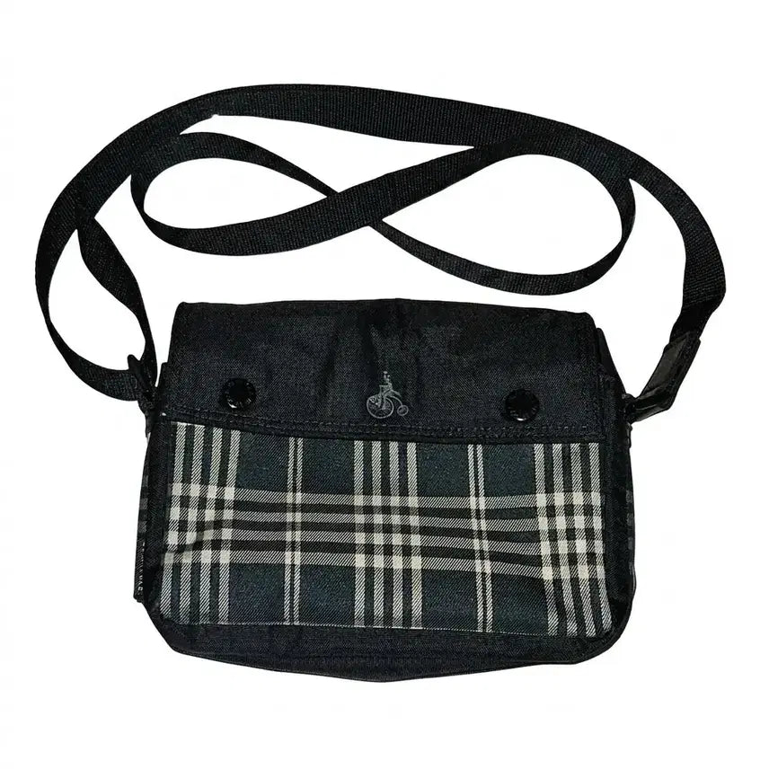 [BUNJANG] Beanpole Check Mini Crossbody Bag / 빈폴 체크무늬 미니 크로스백/빈티지 가방