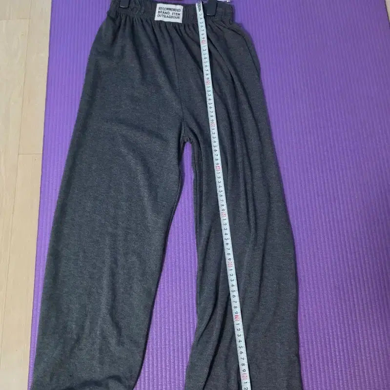 [BUNJANG] Black &amp; Charcoal Wide Pants / 찰랑찰랑 블랙 &amp;차콜  팬츠