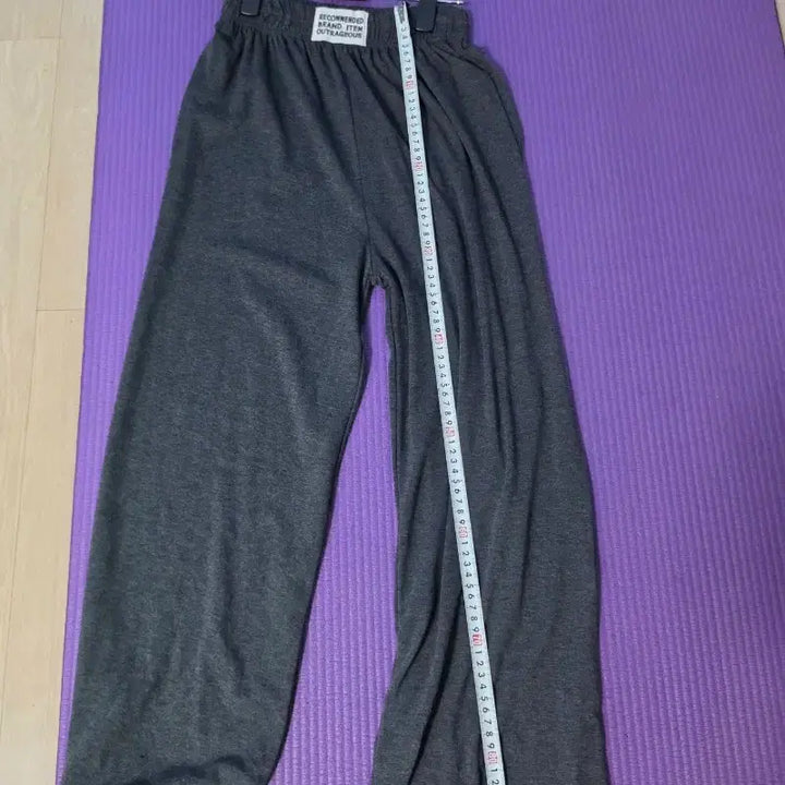 [BUNJANG] Black &amp; Charcoal Wide Pants / 찰랑찰랑 블랙 &amp;차콜  팬츠