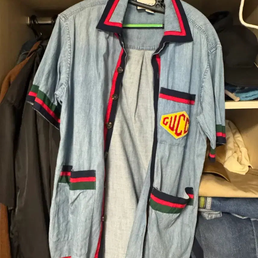 [BUNJANG] Gucci Rayon Summer Shirt / 구찌 레이온 섬머 셔츠