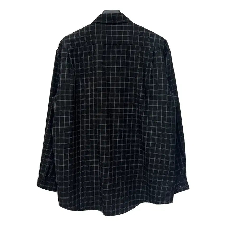 [BUNJANG] Saint Laurent Check Long Sleeve Shirt / YSL 입생로랑 체크 긴팔 셔츠 110