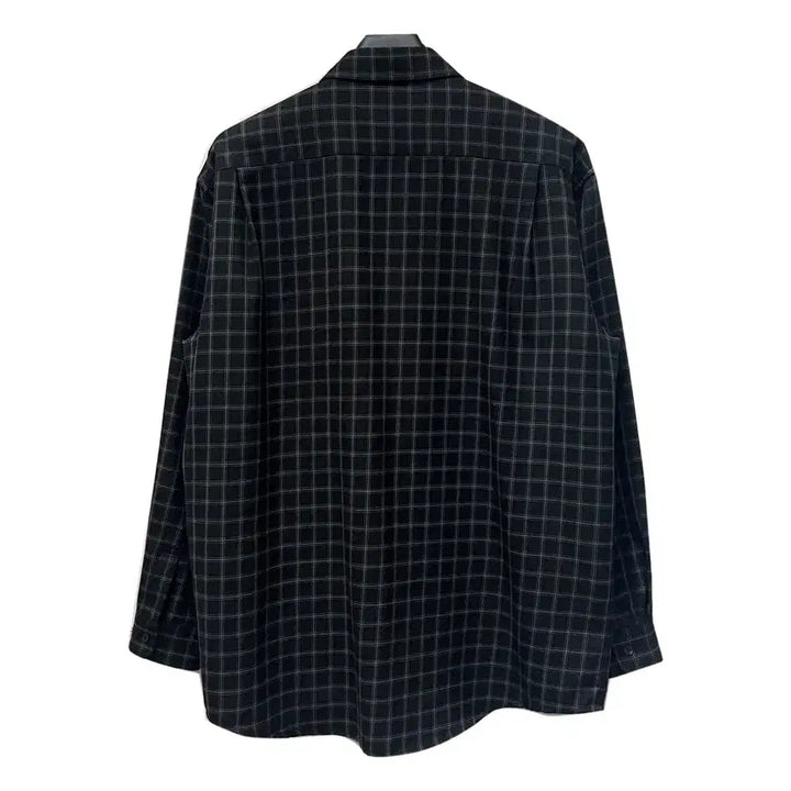 [BUNJANG] Saint Laurent Check Long Sleeve Shirt / YSL 입생로랑 체크 긴팔 셔츠 110