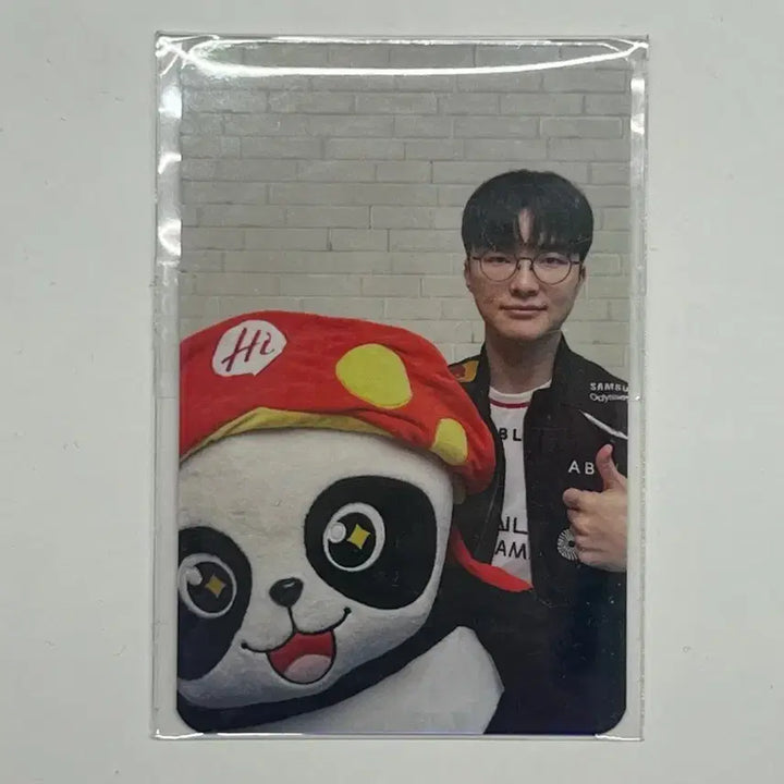 [BUNJANG] T1 Faker Haidilao Collaboration Hologram Photocard / 페이커 하이디라오 포카 티원(홀로그램)