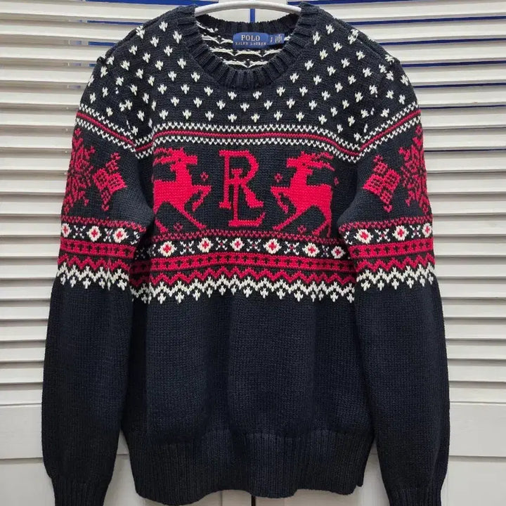 [BUNJANG] Polo Ralph Lauren Nordic Cowichan Knit Sweater / 폴로 랄프로렌 노르딕 코위찬 니트