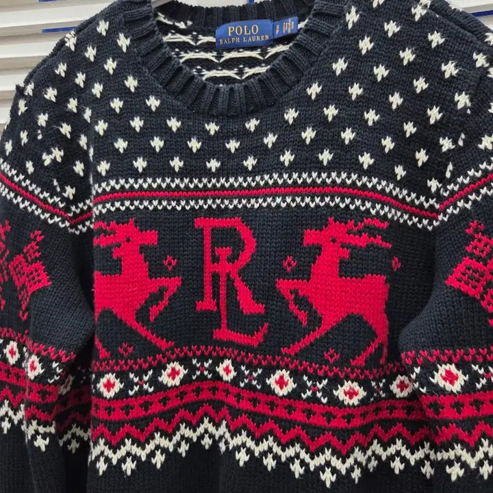 [BUNJANG] Polo Ralph Lauren Nordic Cowichan Knit Sweater / 폴로 랄프로렌 노르딕 코위찬 니트