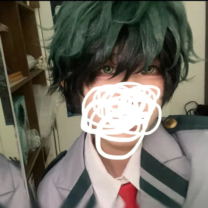 [BUNJANG] Midoriya Izuku Styled Wig / 나히아 미도리야 세팅 가발 판매