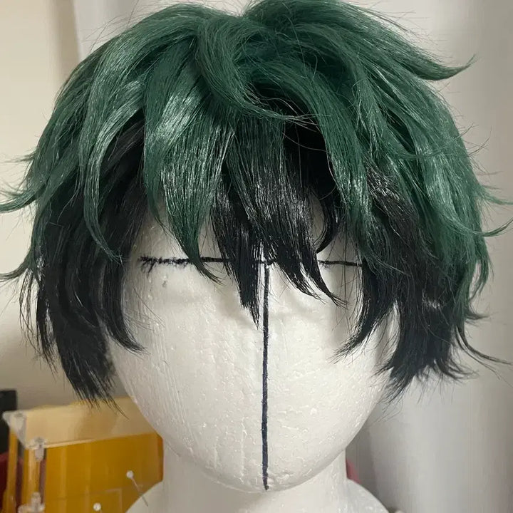 [BUNJANG] Midoriya Izuku Styled Wig / 나히아 미도리야 세팅 가발 판매