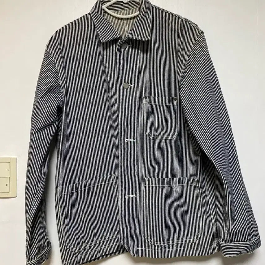 [BUNJANG] GU Jiyoo Hickory Work Jacket (Size M) / [GU] 지유 히코리 워크자켓 M사이즈