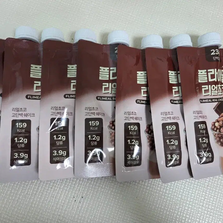 [BUNJANG] Flymile Protein Shake Real Chocolate Pouch (7 Pack) / 플라이밀 단백질 쉐이크 리얼초코 파우치 7개