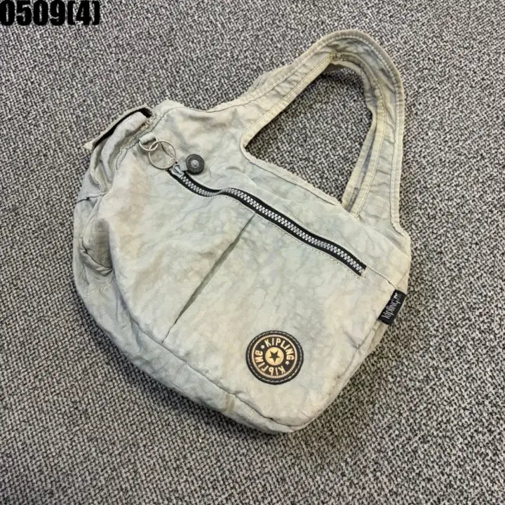 [BUNJANG] Kipling Tote Bag Ice Grey / 키플링 토트백 아이스 그레이 가방 | 0509