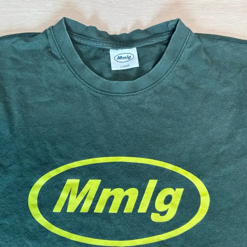 [BUNJANG] Mmlg Green Oversized T-shirt / Mmlg 초록색 티셔츠