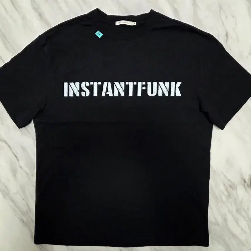 [BUNJANG] Instant Funk Logo T-Shirt / 인스턴트펑크 로고 반팔 티셔츠