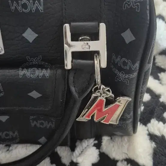 [BUNJANG] MCM Black Boston Bag / MCM 블랙 보스턴백 가방