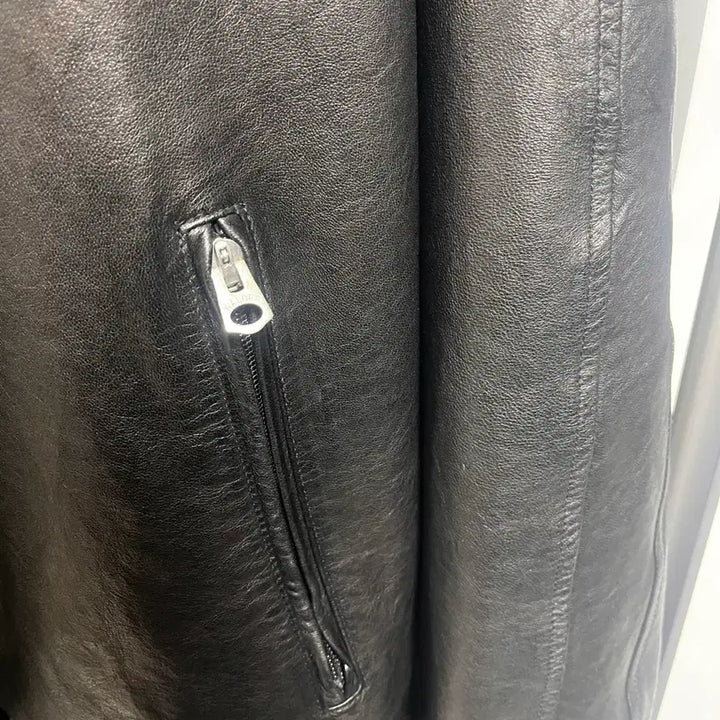 [BUNJANG] Piars Leather Track Jacket / (M)피어스 레더 트랙자켓