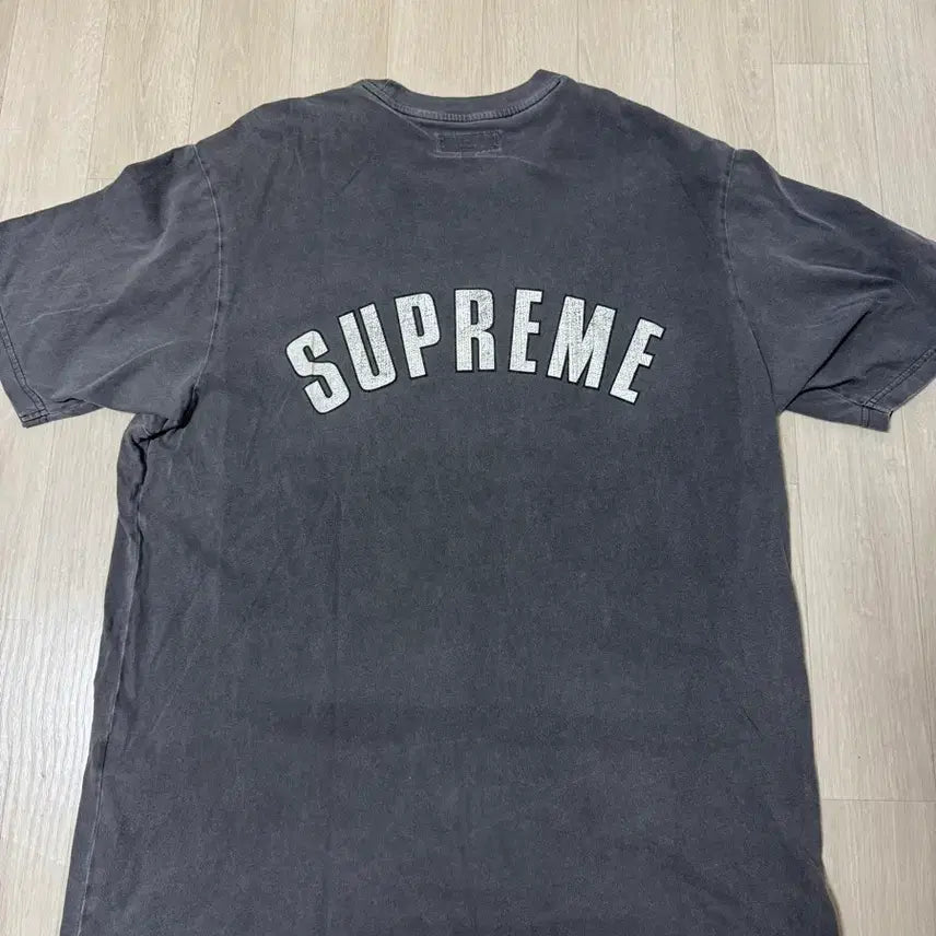[BUNJANG] Supreme 24SS Crack Arc Short Sleeve T-Shirt Black / [L] 슈프림 크랙 아크 숏슬리브 탑 반팔 티셔츠 블랙 - 24SS