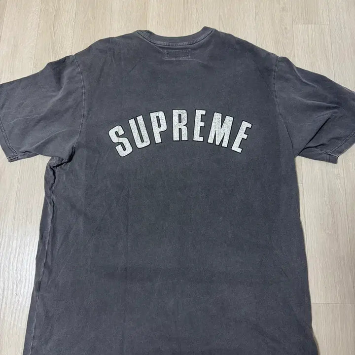 [BUNJANG] Supreme 24SS Crack Arc Short Sleeve T-Shirt Black / [L] 슈프림 크랙 아크 숏슬리브 탑 반팔 티셔츠 블랙 - 24SS
